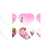 Магнитные фотопазлы Сердце 50 на 50 набор 6 штук 