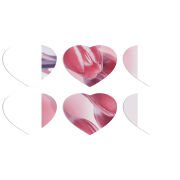 Магнитные фотопазлы Сердце 50 на 50 набор 6 штук 