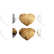 Магнитные фотопазлы Сердце 50 на 50 набор 6 штук 