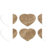 Магнитные фотопазлы Сердце 50 на 50 набор 6 штук 