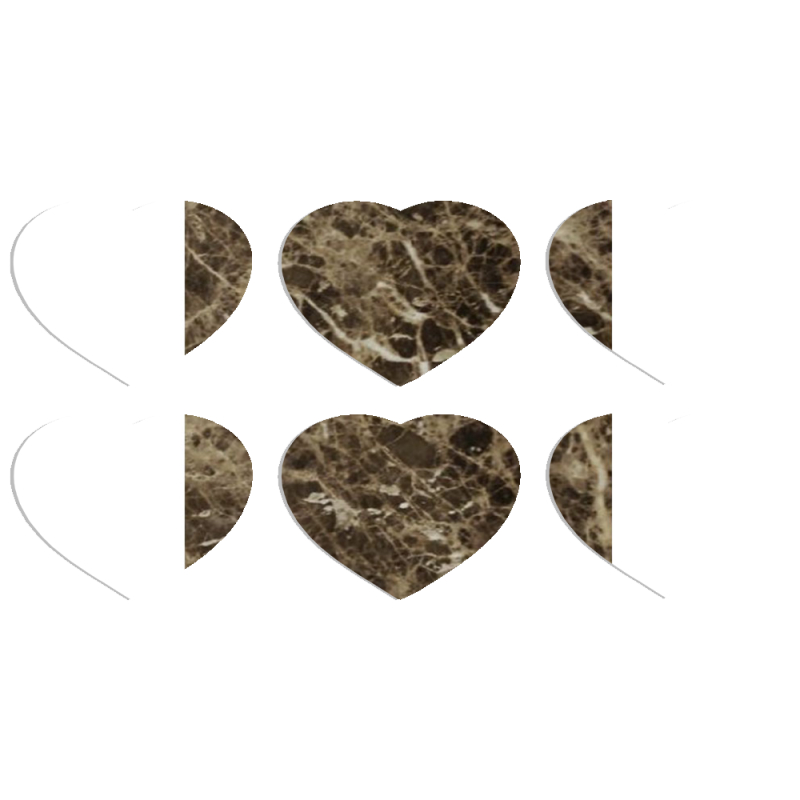 Магнитные фотопазлы Сердце 50 на 50 набор 6 штук 