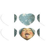 Магнитные фотопазлы Сердце 50 на 50 набор 6 штук Смак дитинства