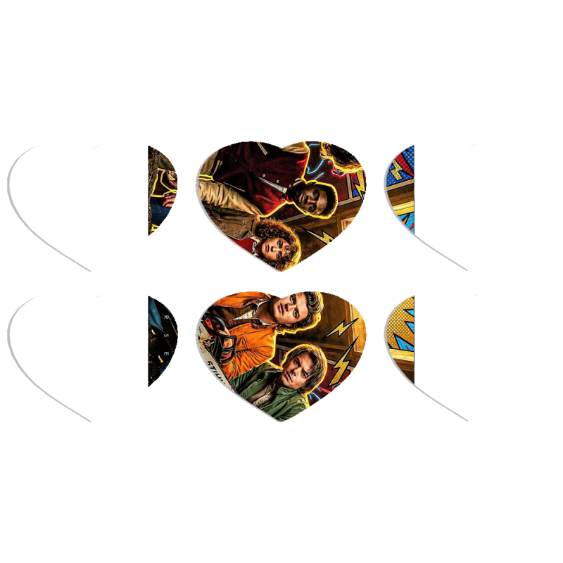 Магнитные фотопазлы Сердце 50 на 50 набор 6 штук 