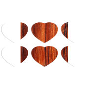 Магнитные фотопазлы Сердце 50 на 50 набор 6 штук 