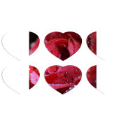 Магнитные фотопазлы Сердце 50 на 50 набор 6 штук 