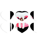 Магнитные фотопазлы Сердце 50 на 50 набор 6 штук 