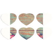 Магнитные фотопазлы Сердце 50 на 50 набор 6 штук 