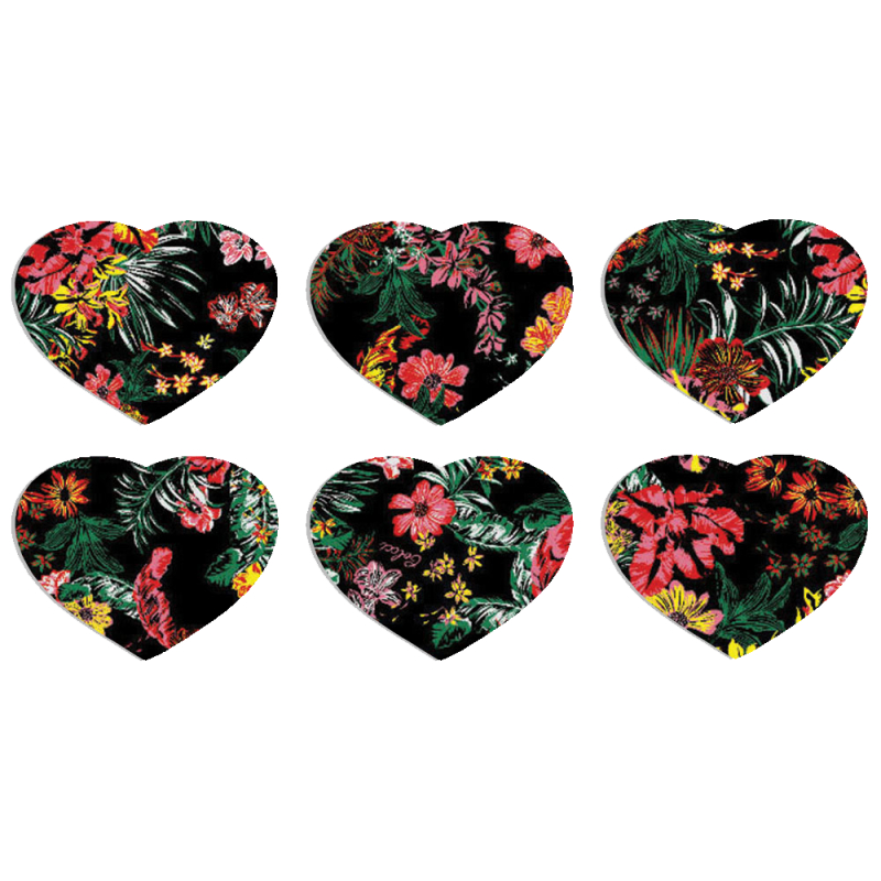 Магнитные фотопазлы Сердце 50 на 50 набор 6 штук 