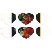 Магнитные фотопазлы Сердце 50 на 50 набор 6 штук 