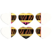 Магнитные фотопазлы Сердце 50 на 50 набор 6 штук 