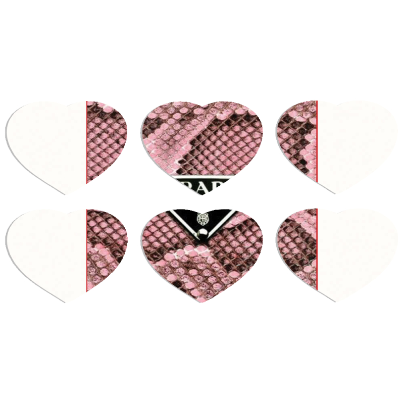 Магнитные фотопазлы Сердце 50 на 50 набор 6 штук 