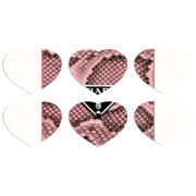 Магнитные фотопазлы Сердце 50 на 50 набор 6 штук 