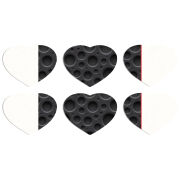 Магнитные фотопазлы Сердце 50 на 50 набор 6 штук 