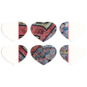 Магнитные фотопазлы Сердце 50 на 50 набор 6 штук 
