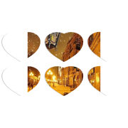 Магнитные фотопазлы Сердце 50 на 50 набор 6 штук Night Street