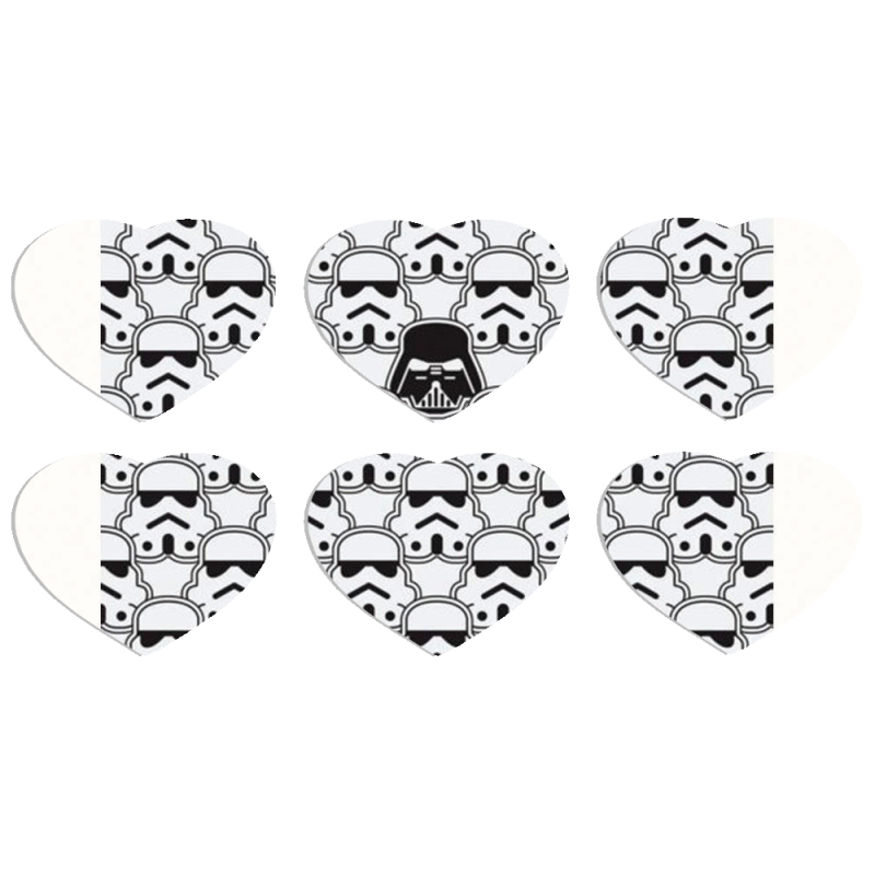 Магнитные фотопазлы Сердце 50 на 50 набор 6 штук 