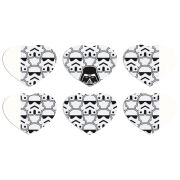 Магнитные фотопазлы Сердце 50 на 50 набор 6 штук 