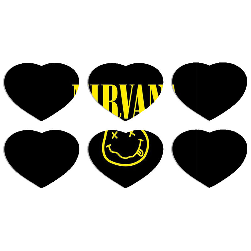 Магнитные фотопазлы Сердце 50 на 50 набор 6 штук NIRVANA