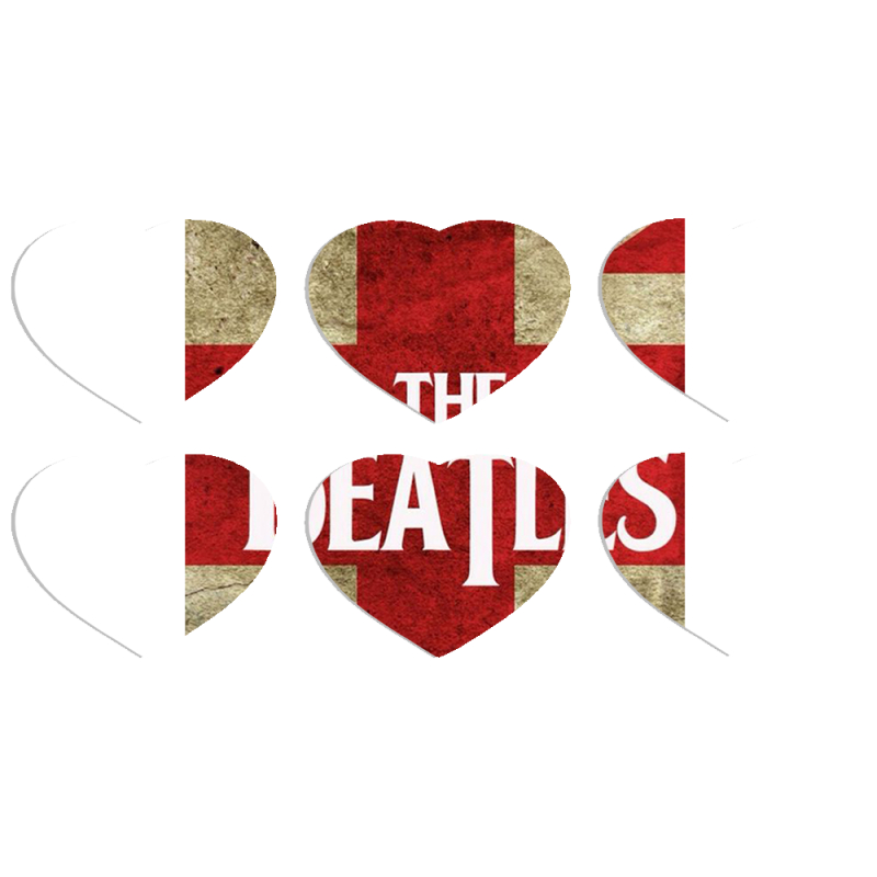 Магнитные фотопазлы Сердце 50 на 50 набор 6 штук 