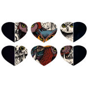 Магнитные фотопазлы Сердце 50 на 50 набор 6 штук 