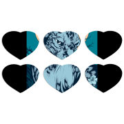 Магнитные фотопазлы Сердце 50 на 50 набор 6 штук 
