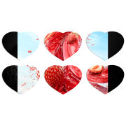 Магнитные фотопазлы Сердце 50 на 50 набор 6 штук 