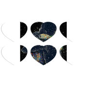 Магнитные фотопазлы Сердце 50 на 50 набор 6 штук 