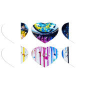 Магнитные фотопазлы Сердце 50 на 50 набор 6 штук 