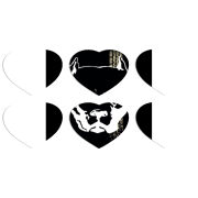 Магнитные фотопазлы Сердце 50 на 50 набор 6 штук 