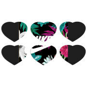 Магнитные фотопазлы Сердце 50 на 50 набор 6 штук 