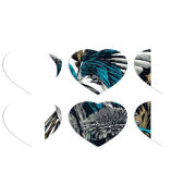 Магнитные фотопазлы Сердце 50 на 50 набор 6 штук 