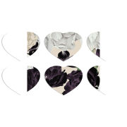 Магнитные фотопазлы Сердце 50 на 50 набор 6 штук 