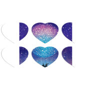 Магнитные фотопазлы Сердце 50 на 50 набор 6 штук 