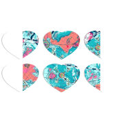 Магнитные фотопазлы Сердце 50 на 50 набор 6 штук 