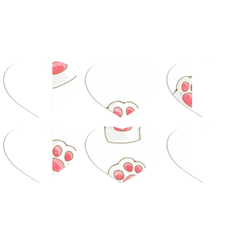 Магнитные фотопазлы Сердце 50 на 50 набор 6 штук 