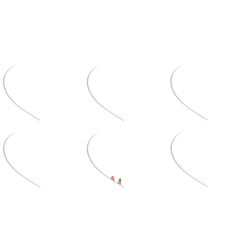 Магнитные фотопазлы Сердце 50 на 50 набор 6 штук 