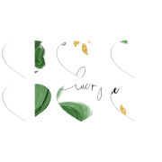 Магнитные фотопазлы Сердце 50 на 50 набор 6 штук 