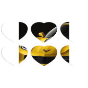 Магнитные фотопазлы Сердце 50 на 50 набор 6 штук Corvette Z06