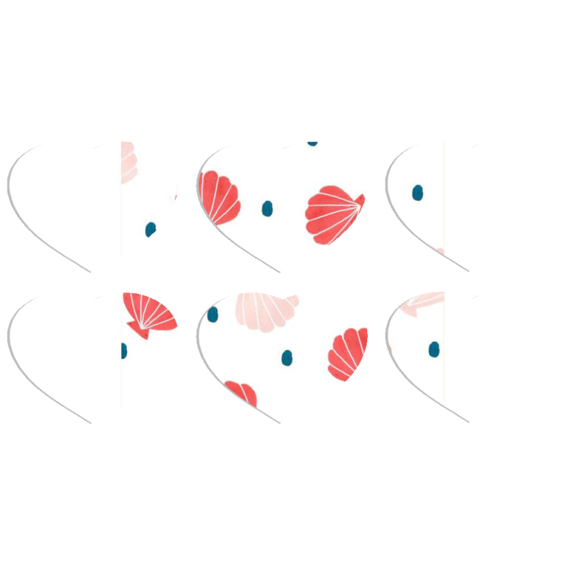 Магнитные фотопазлы Сердце 50 на 50 набор 6 штук 