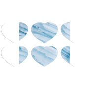 Магнитные фотопазлы Сердце 50 на 50 набор 6 штук 