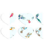 Магнитные фотопазлы Сердце 50 на 50 набор 6 штук 