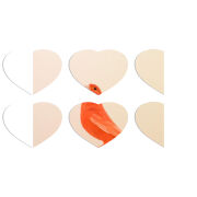 Магнитные фотопазлы Сердце 50 на 50 набор 6 штук 