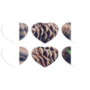 Магнитные фотопазлы Сердце 50 на 50 набор 6 штук 