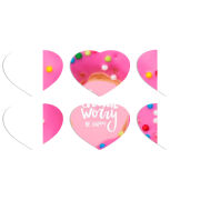 Магнитные фотопазлы Сердце 50 на 50 набор 6 штук 