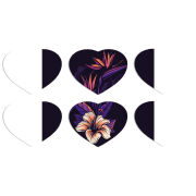 Магнитные фотопазлы Сердце 50 на 50 набор 6 штук 