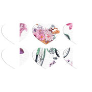 Магнитные фотопазлы Сердце 50 на 50 набор 6 штук 