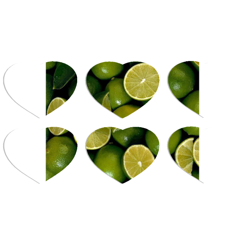 Магнитные фотопазлы Сердце 50 на 50 набор 6 штук 