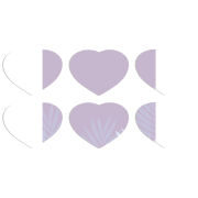 Магнитные фотопазлы Сердце 50 на 50 набор 6 штук 