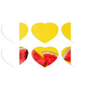 Магнитные фотопазлы Сердце 50 на 50 набор 6 штук 