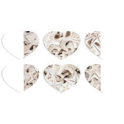 Магнитные фотопазлы Сердце 50 на 50 набор 6 штук 